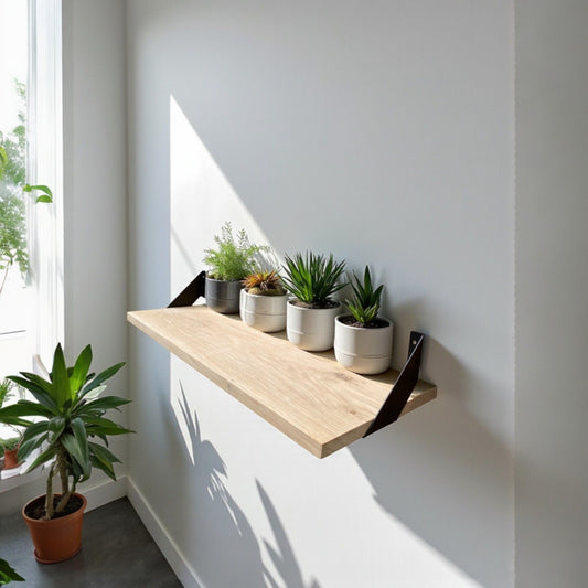Handmade Shelf Straight Edge Thickness 2.5cm