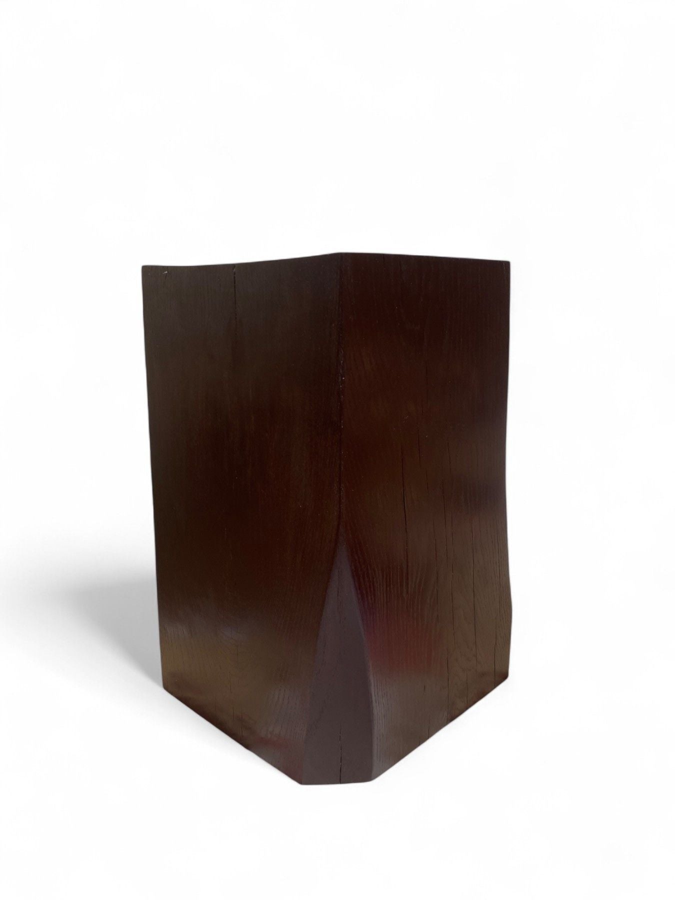 Handmade Wooden Oak Block Decor - Medium