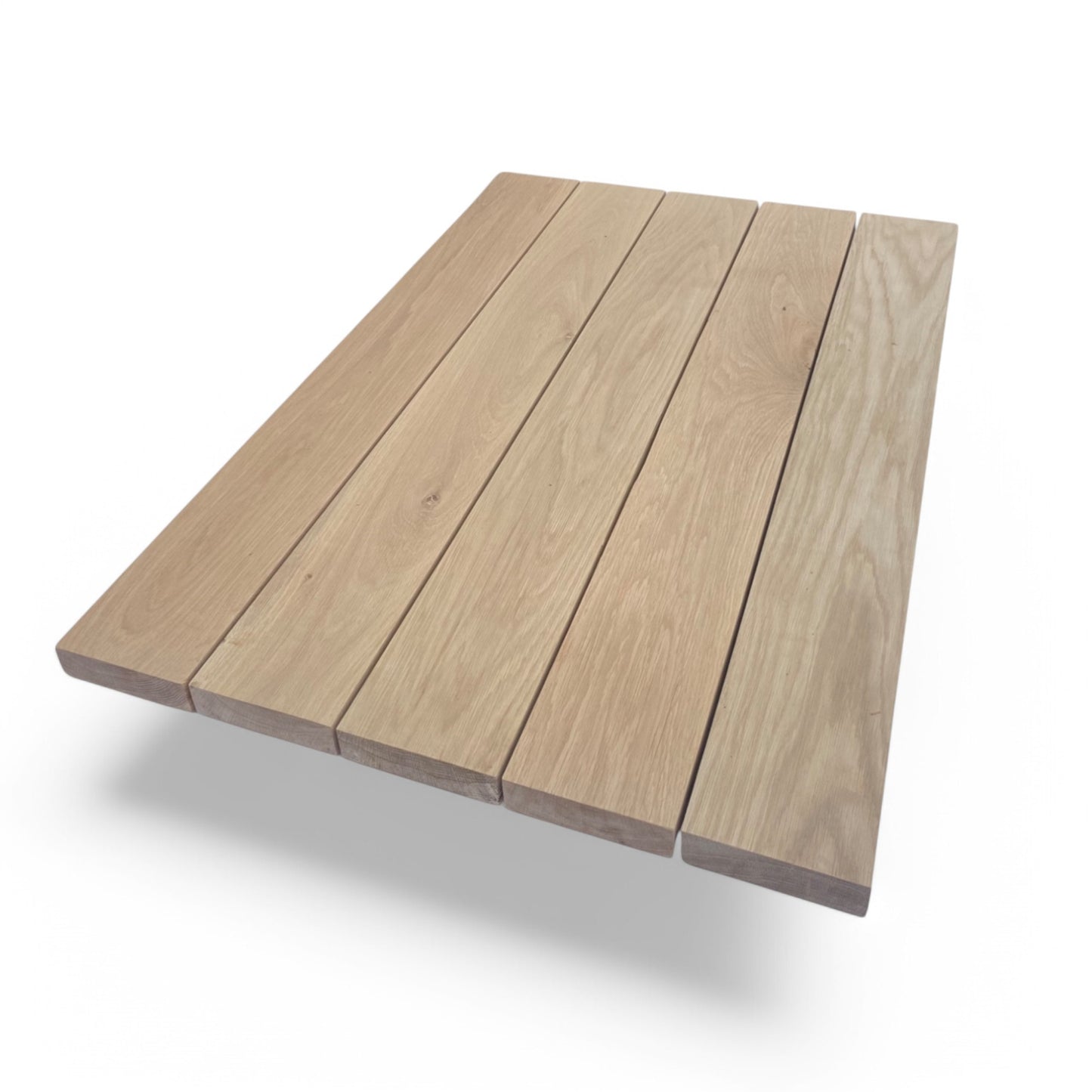 Handmade Oak Table Top - Made of Boards