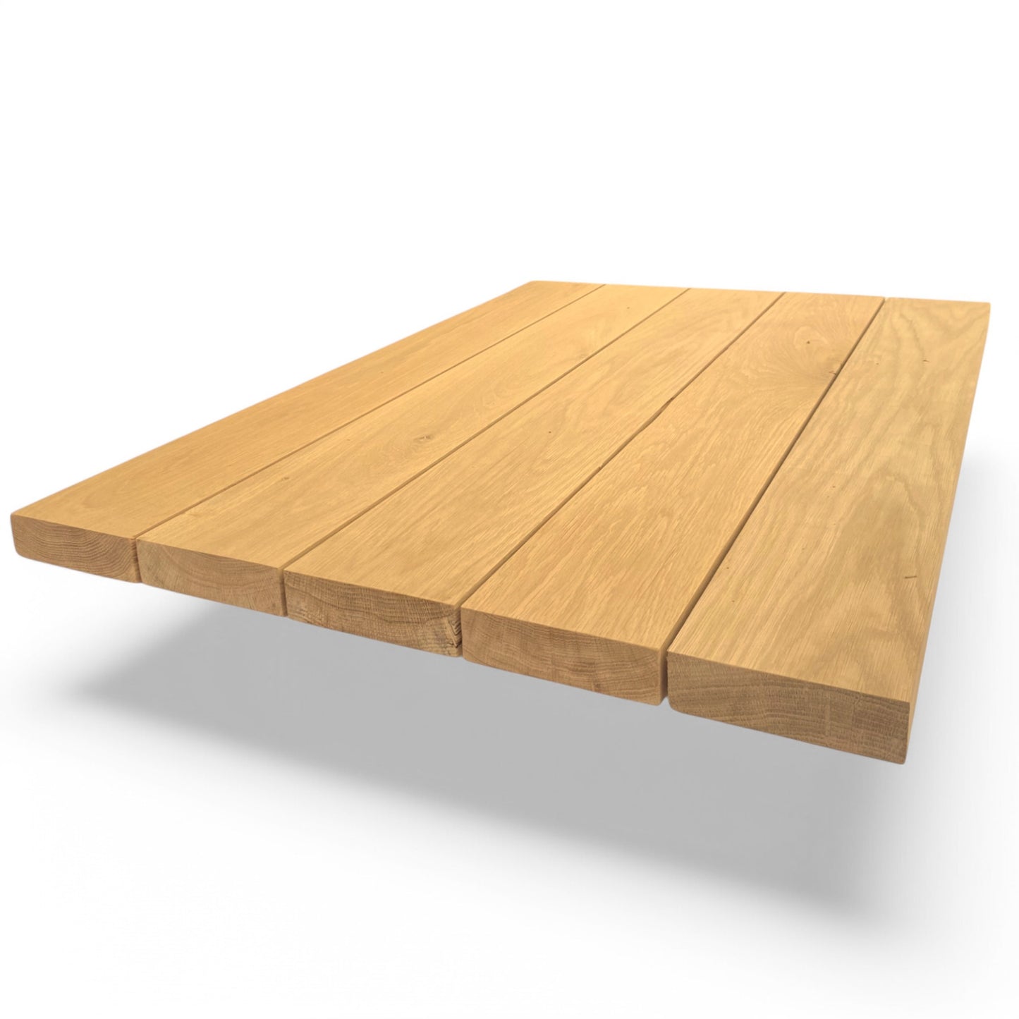 Handmade Oak Table Top - Made of Boards