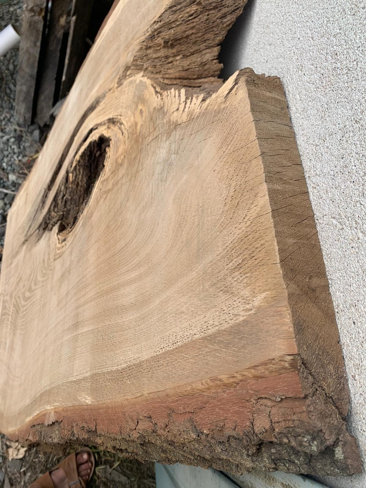 Monolit dębowy 120x60x4,5cm, idealny pod żywicę, przechowywany 5 lat, DIY