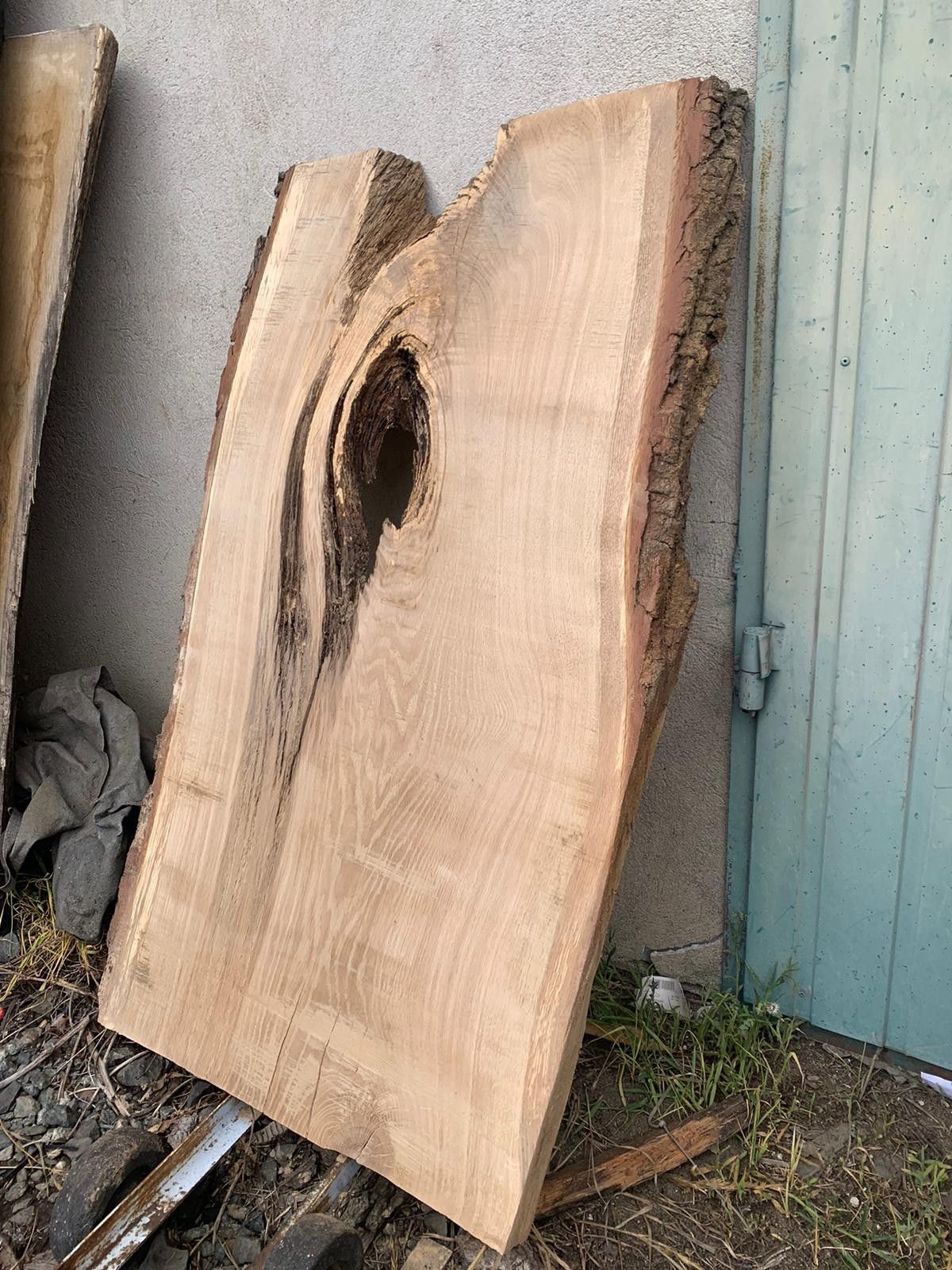 Monolit dębowy 120x60x4,5cm, idealny pod żywicę, przechowywany 5 lat, DIY