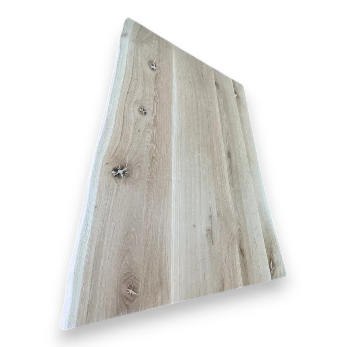 Handmade Oak Worktop - With Natural Edges on Both Sides