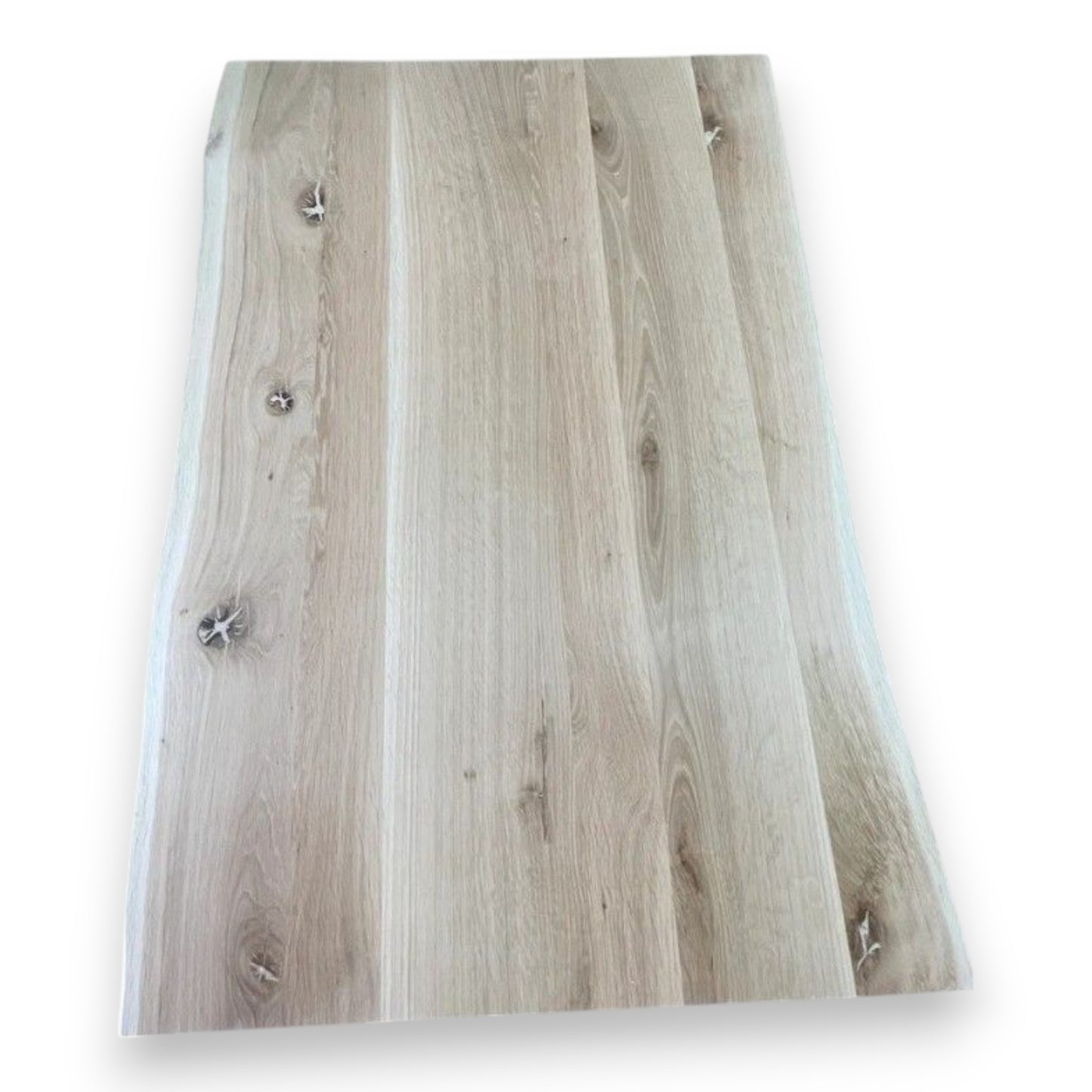 Handmade Oak Worktop - With Natural Edges on Both Sides
