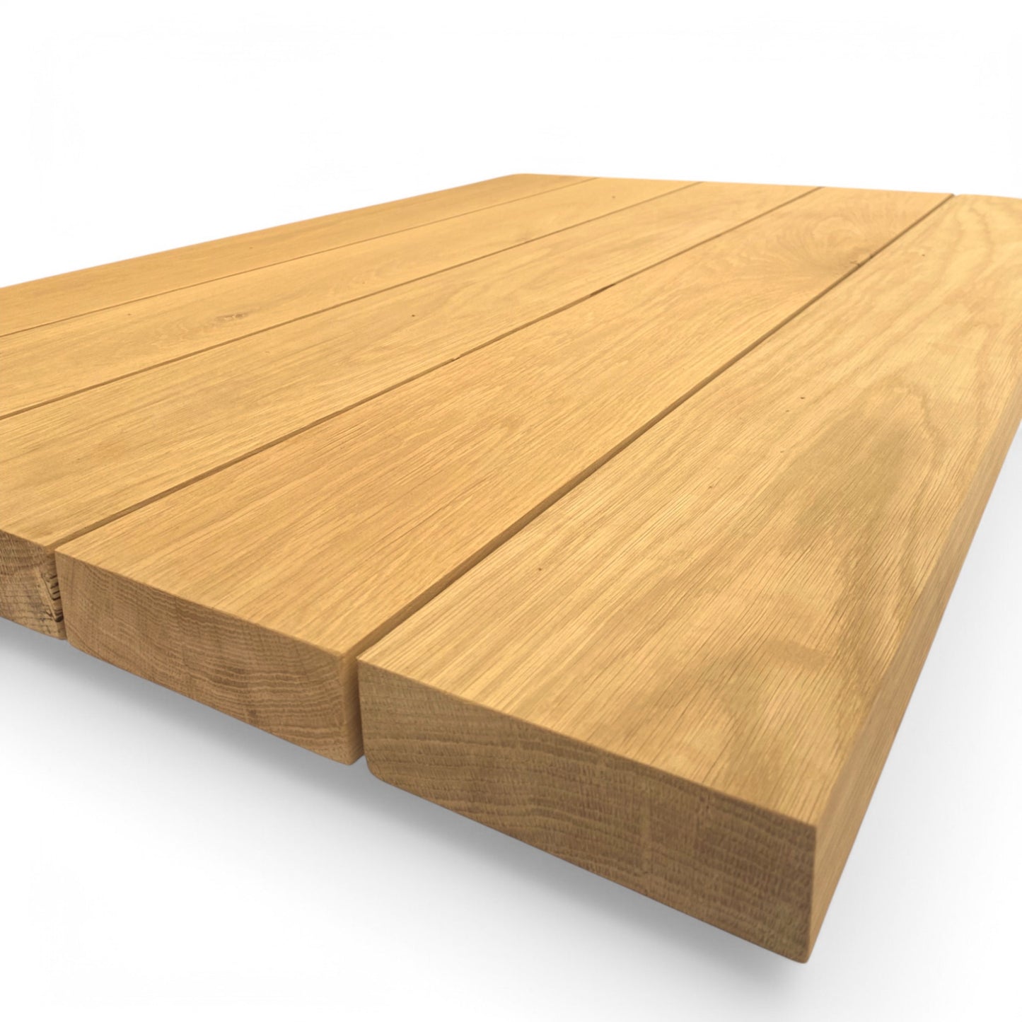 Handmade Oak Table Top - Made of Boards
