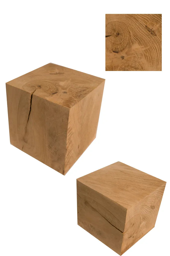 Handmade Wooden Oak Block - Natural - BloX©