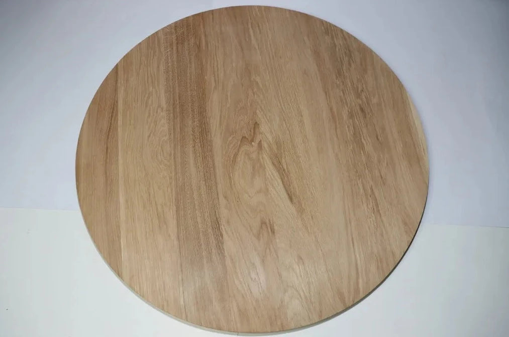 Handmade Oak Table Top - Round Shape