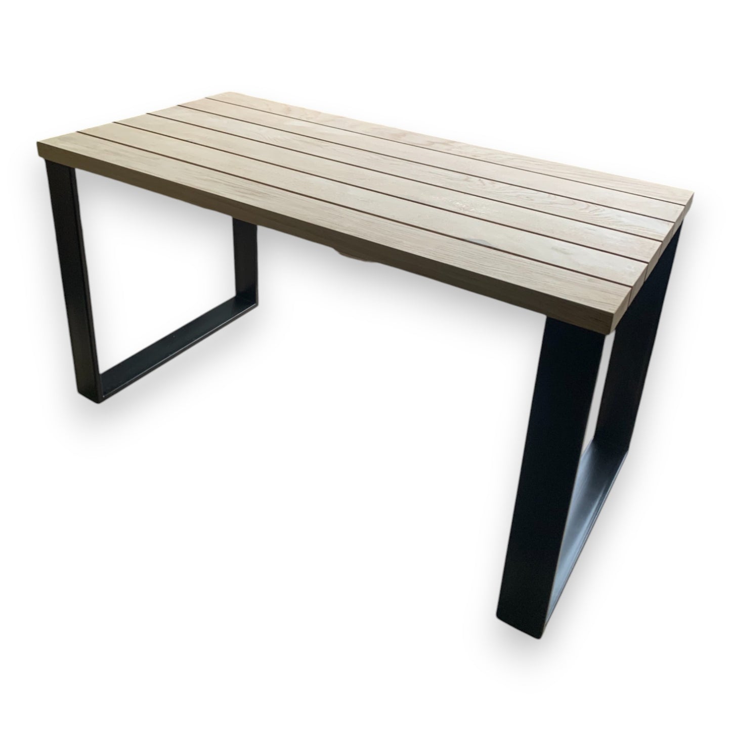 Handmade Desk - Tabletop Made of Solid Oak Planks