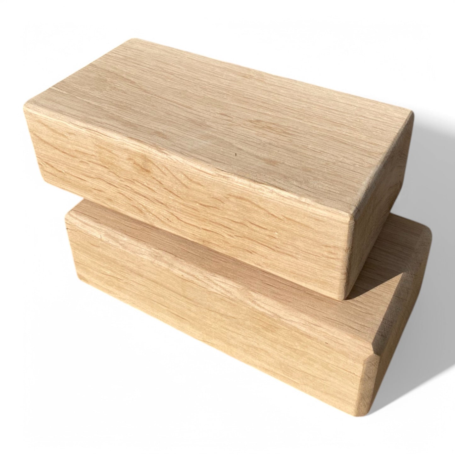 Handmade Yogablock - Solid Oak