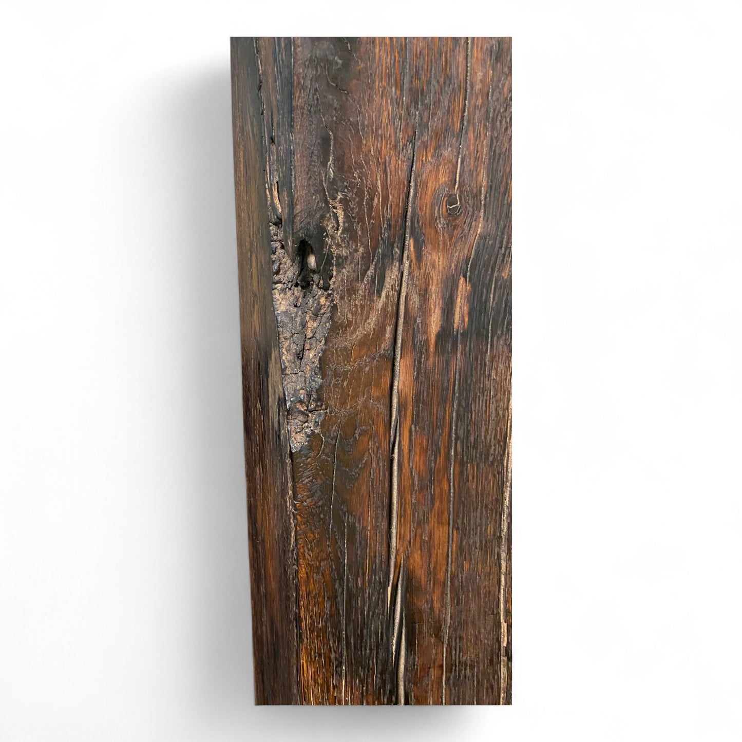 Handmade Beam in Aged Oak - 15,5x15,5x124cm