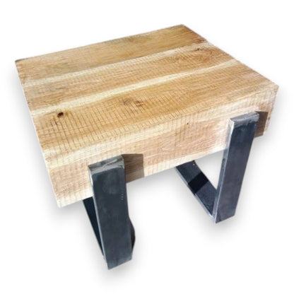 Handmade Oak TV Console - Triple Beam