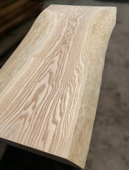 Esche Monolith 121x49-61,5x5cm, einsatzbereit, einmalig 5 Jahre gelagert, DIY