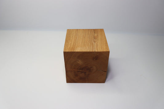 Handmade Mini Oak Shelf - Cuboid Shape