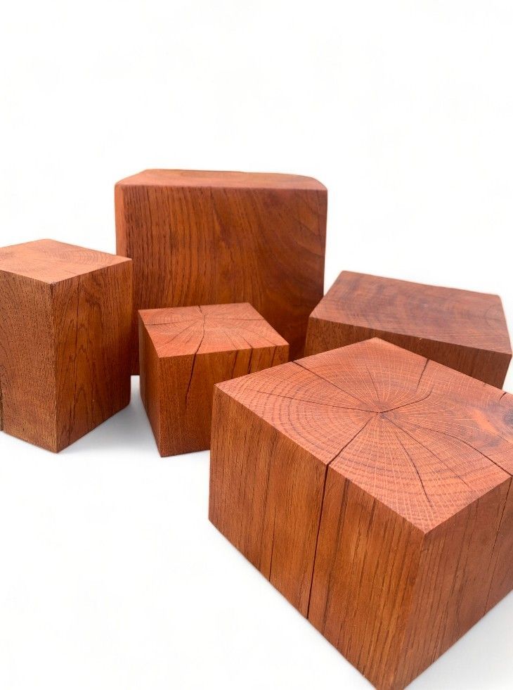 Handmade Wooden Oak Block - Oiled in Tik - BloX©