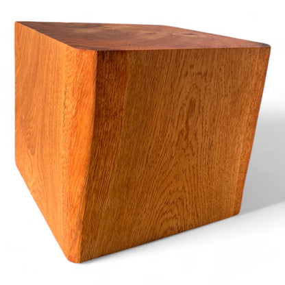 Handmade Wooden Oak Block Decor - Small