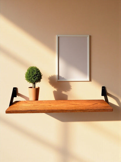 Handmade Shelf Straight Edge Thickness 4cm