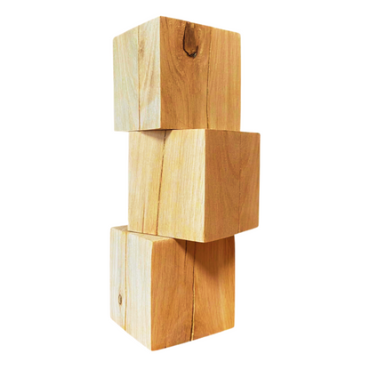 Handmade Oak Cubes Set - Oiled