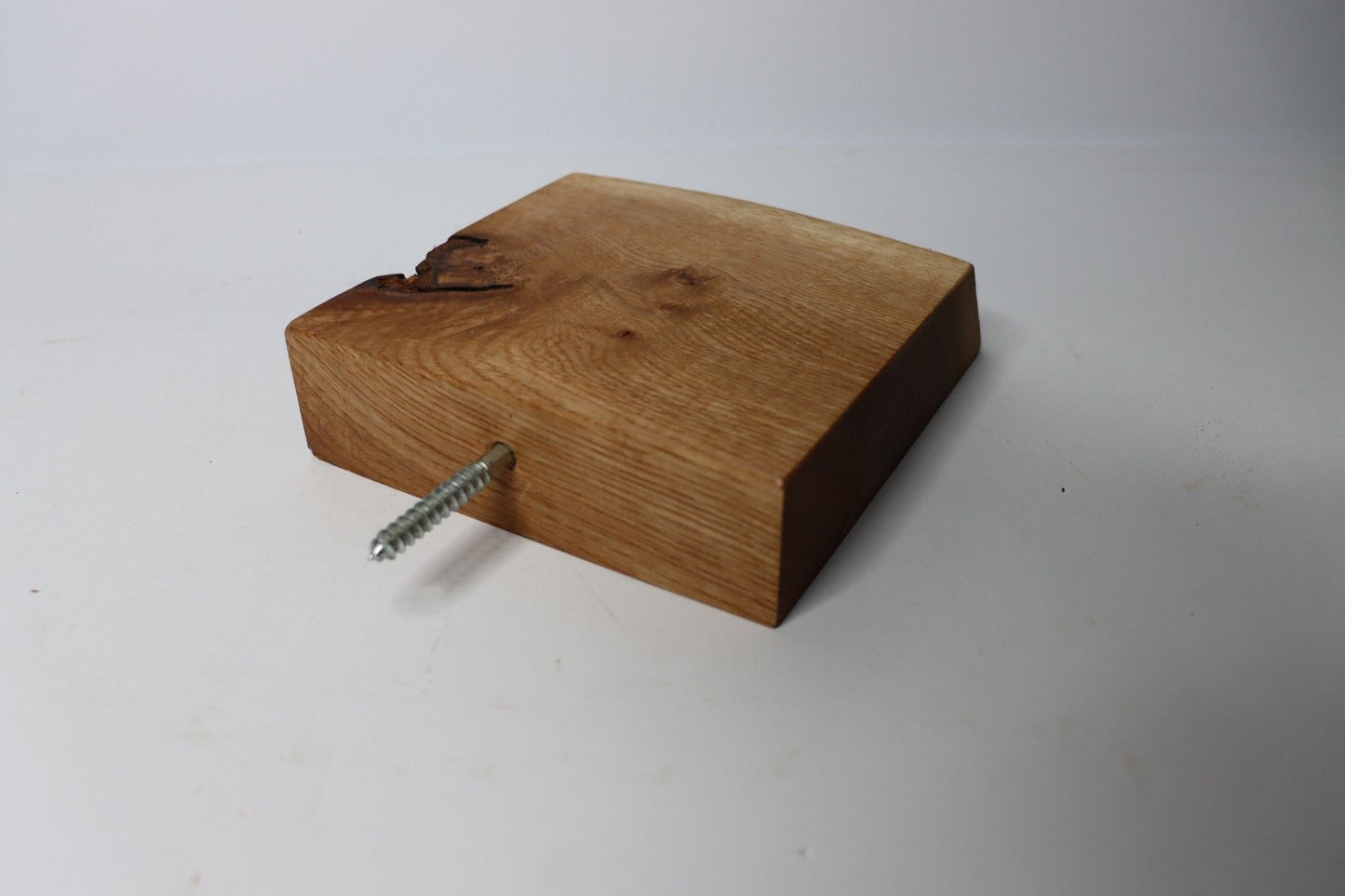 Handmade Mini Oak Shelf - Natural Edge