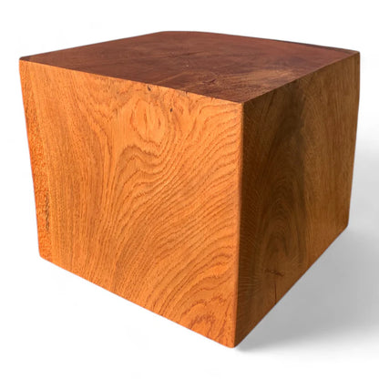 Handmade Wooden Oak Block Decor - Small