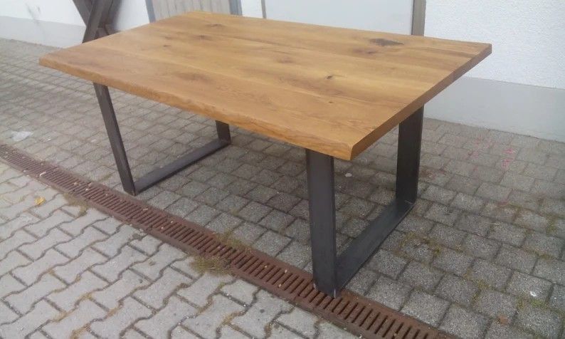 Handmade Table - U Shaped Legs