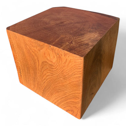 Handmade Wooden Oak Block Decor - Small