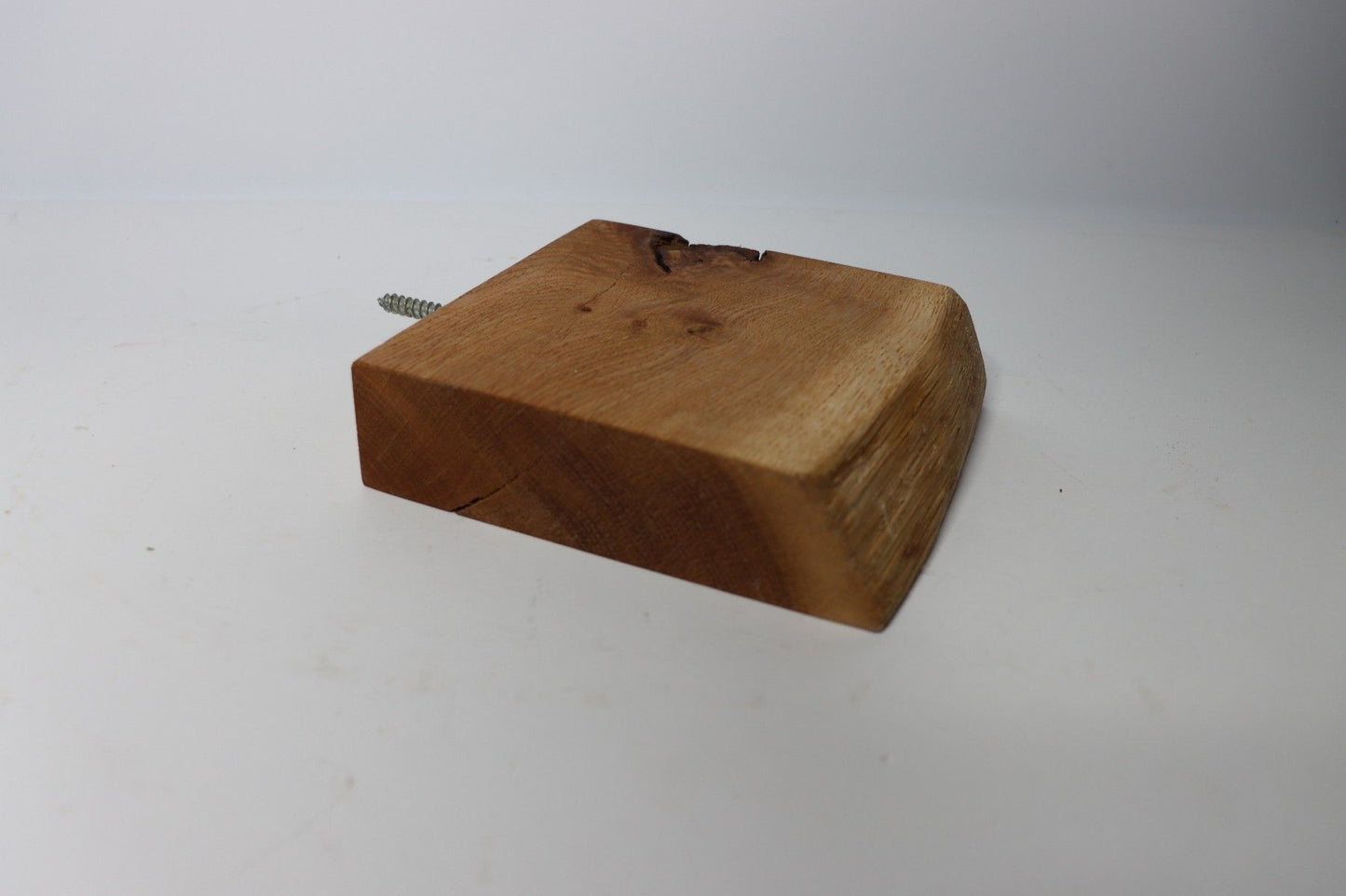 Handmade Mini Oak Shelf - Natural Edge