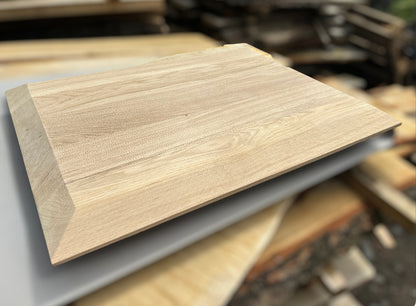 Handmade Oak Worktop - Inverted Swiss Edge