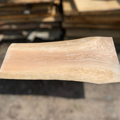 Esche Monolith 121x49-61,5x5cm, einsatzbereit, einmalig 5 Jahre gelagert, DIY