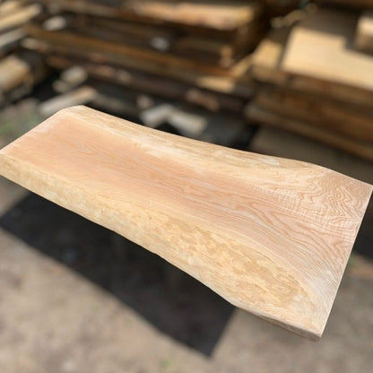 Esche Monolith 121x49-61,5x5cm, einsatzbereit, einmalig 5 Jahre gelagert, DIY