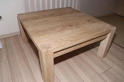 Handmade Oak Coffee Table - Classic Shape