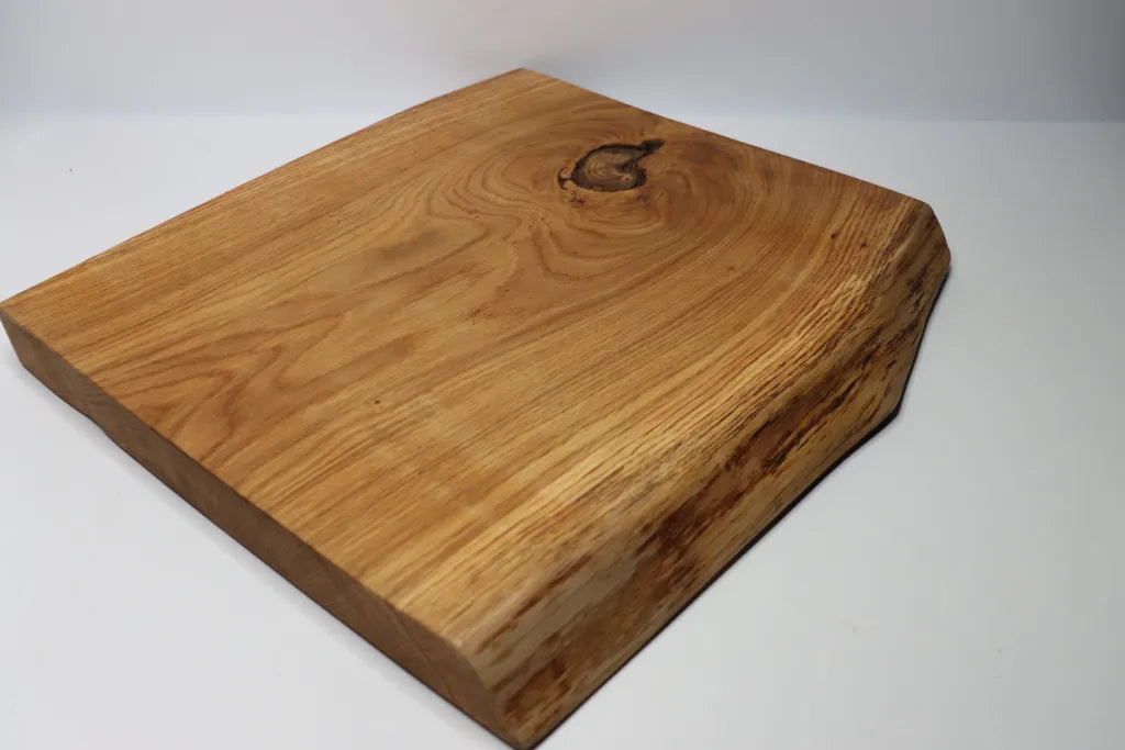 Handmade Oak Cutting Board - Natural Edge