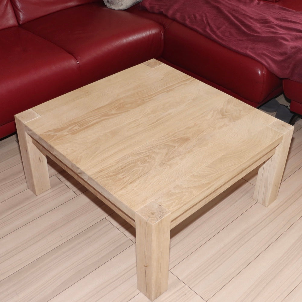Handmade Oak Coffee Table - Classic Shape