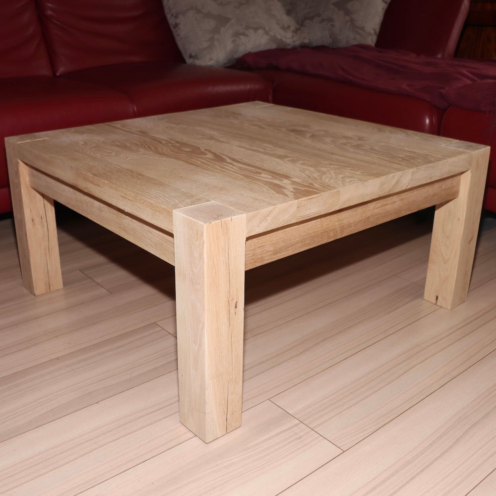 Handmade Oak Coffee Table - Classic Shape