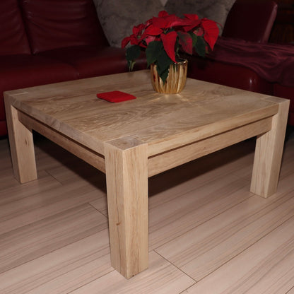Handmade Oak Coffee Table - Classic Shape