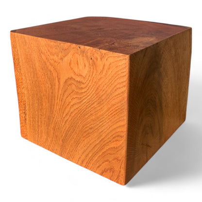 Handmade Wooden Oak Block Decor - Large