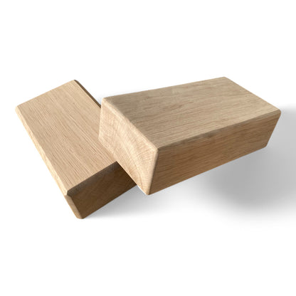Handmade Yogablock - Solid Oak