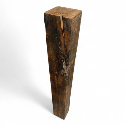 Handmade Beam in Aged Oak - 15,5x15,5x124cm
