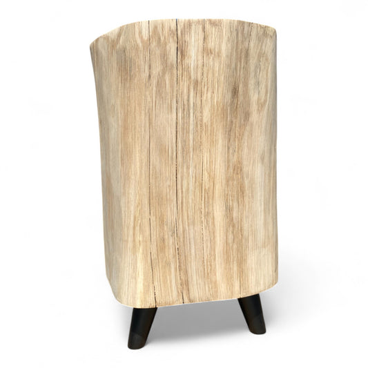Rustic Oak Log Coffee Table – Handcrafted and One-of-a-Kind