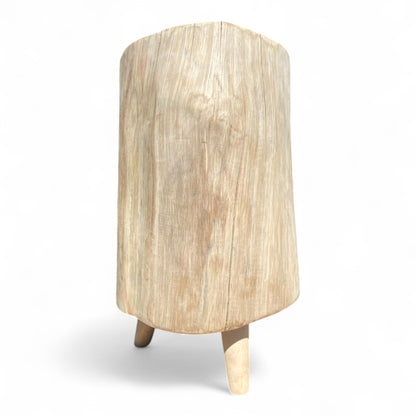 Rustic Oak Log Coffee Table – Handcrafted and One-of-a-Kind