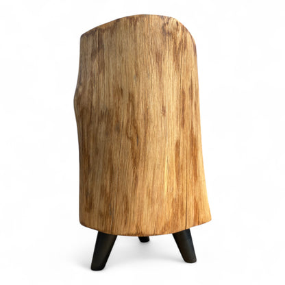 Rustic Oak Log Coffee Table – Handcrafted and One-of-a-Kind