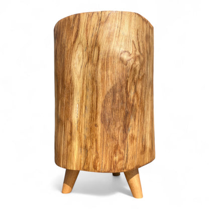 Rustic Oak Log Coffee Table – Handcrafted and One-of-a-Kind