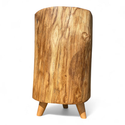 Rustic Oak Log Coffee Table – Handcrafted and One-of-a-Kind