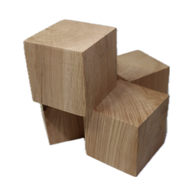 Handmade Oak Cubes Set - Wooden Decor – West Tree