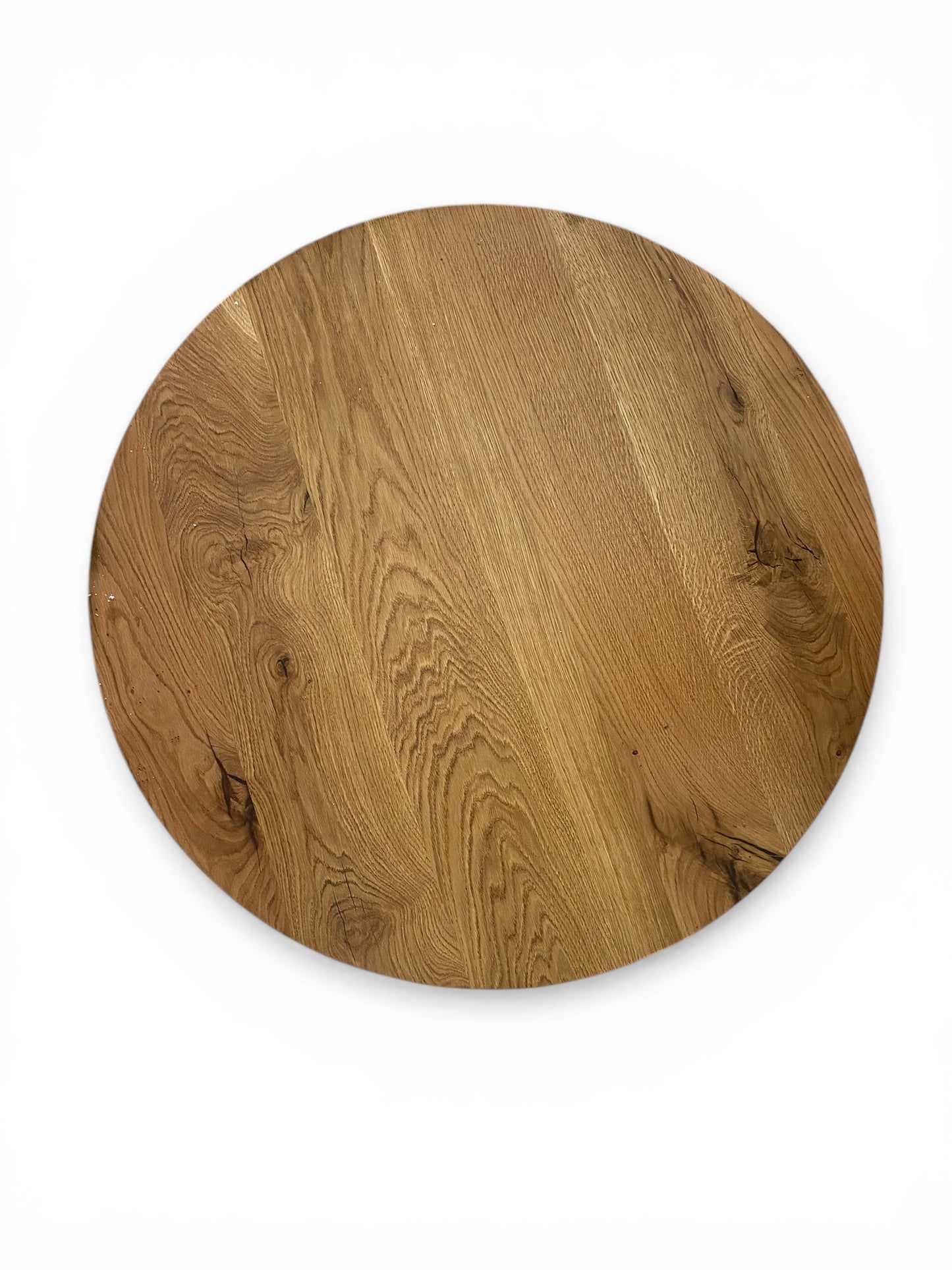 Handmade Oak Table Top - Round Shape