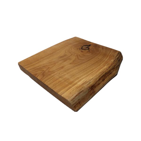 Handmade Oak Cutting Board - Natural Edge