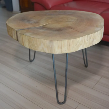 Massive Eichenscheibe 80x77x8cm, ideal für Epoxidharz, 5-6 Jahre lagerfähig, DIY