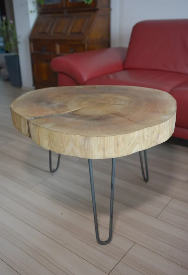 Solid oak disc 100x92x8cm, ideal for epoxy resin, stored for 5-6 years, DIY