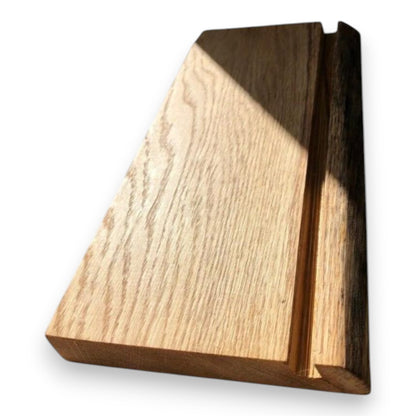Handmade Solid Oak Double iPad & iPhone Holder